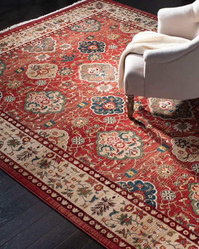 Ariel Power-Loomed Rug, 6' x 9'